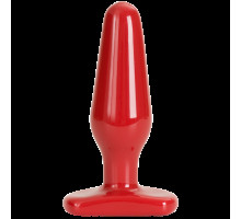 Анальна пробка Doc Johnson Red Boy - Medium 5.5 Inch, макс. діаметр 4 см