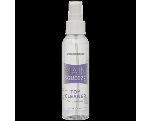 Очищувальний засіб для іграшок Doc Johnson Main Squeeze Toy Cleaner (118 мл) антибактеріальний