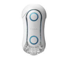Мастурбатор Tenga Flip Orb — Blue Rush, з можливістю зміни тиску та стимулювальними кульками всереди