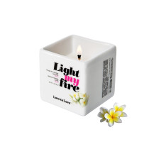 Масажна свічка Love To Love LIGHT MY FIRE Monoi (80 мл) без парабенів і консервантів