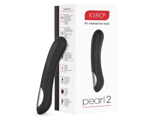 Інтерактивний вібростимулятор точки G Kiiroo Pearl 2 Black