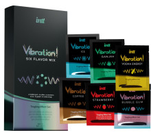 Набір пробників рідкого вібратора Intt Vibration Six Flavor Mix (12 по 5 мл)