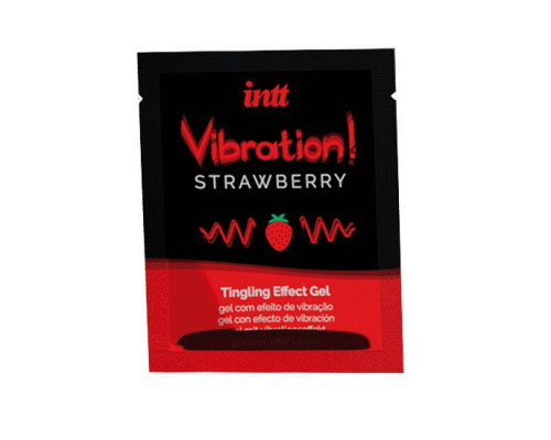 Пробник рідкого вібратора Intt Vibration Strawberry (5 мл)