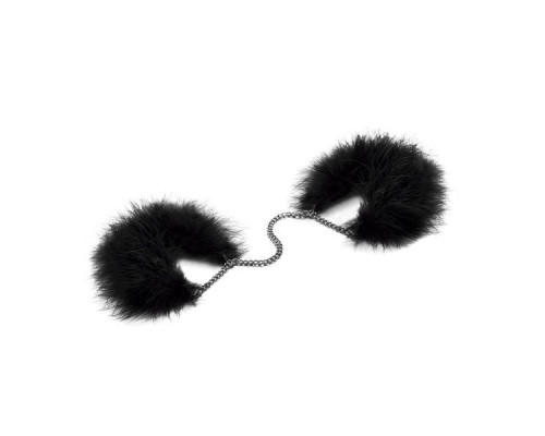 Пухнасті наручники Bijoux Indiscrets Za za zu - feahter handcuffs, пір'яні, подарункове паковання