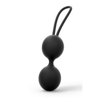 Вагінальні кульки Dorcel Dual Balls Black, діаметр 3,6 см, маса 55 г