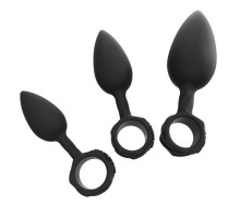 Набір анальних пробок Bathmate Anal Training Plugs, діаметр 2,5 см - 3,1см - 3,8см