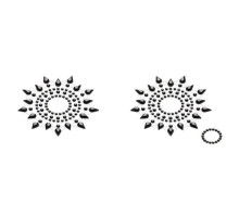 Пестіс з кристалів Petits Joujoux Gloria set of 2 - Black, прикраса на груди