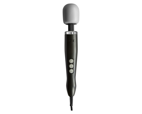 Вібромасажер DOXY Original Black, дуже потужний, живлення 220В, пульсівні вібрації