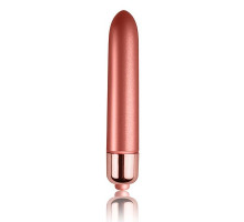 Вибропуля Rocks Off RO-90mm Touch of Velvet Peach Blossom матовая
