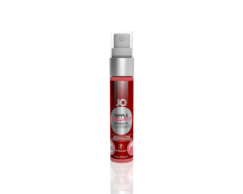 Гель для стимуляції сосків JO Nipple Titillator Strawberry (30 мл), ментол та перцева м’ята