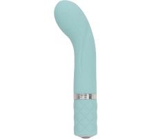 Розкішний вібратор Pillow Talk - Racy Teal з кристалом Swarovski для точки G, подарункове паковання