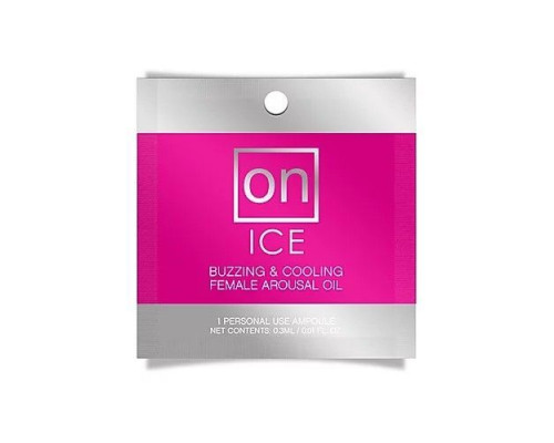Пробник збуджувальної олії Sensuva – ON Arousal Oil for Her Ice (0,3 мл)