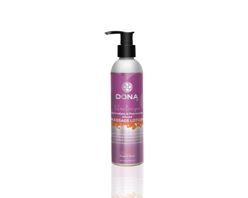 Массажный лосьон DONA Sassy — Tropical Tease (235 мл) увлажняющий с афродизиаками и феромонами