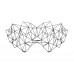 Маска на обличчя Bijoux Indiscrets - Kristine Mask, вінілова, клейове кріплення, без зав'язок