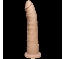 Фалоімітатор Doc Johnson Platinum TRUSKYN - The Tru Ride Slim 9 Inch, діаметр 4,6 см, двошаровий