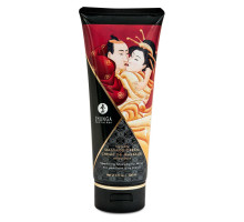Їстівний масажний крем Shunga Kissable Massage Cream – Sparkling Strawberry Wine (200 мл)