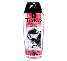 Лубрикант на водній основі Shunga Toko AROMA – Sparkling Strawberry Wine (165 мл), не містить цукру