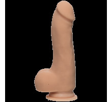 Фалоімітатор Doc Johnson The D - Master D - 7.5 Inch With Balls - ULTRASKYN, діаметр 5,1 см