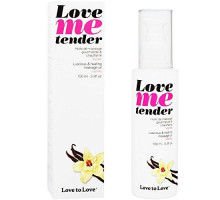 Масажна олія Love To Love - Love Me Tender, Vanille (100 мл), аромат ванілі, без парабенів