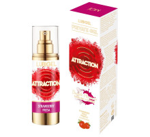 Рідкий вібратор MAI Lubigel Strawberry (30 мл), густий гель, дуже смачний, діє до 30 хвилин