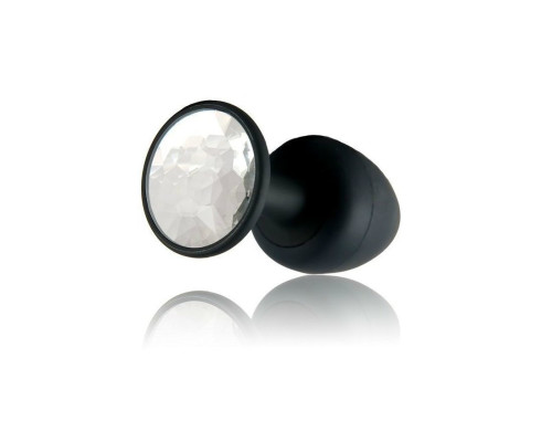 Анальная пробка Dorcel Geisha Plug Diamond M с шариком внутри (мятая упаковка)