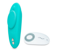 Смарт-вібратор у трусики We-Vibe Moxie Aqua з пультом ДК