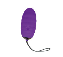 Віброяйце Adrien Lastic Ocean Breeze 2.0 Purple, пульт ДК, дуже потужний мотор, 10 віброрежимів