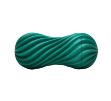 Мастурбатор Tenga FLEX Fizzy Green зі змінною інтенсивністю, можна скручувати, вакуум