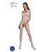 Бодістокінг Passion ECO BS005 white, щільний, відкритий доступ, імітація підв’язок