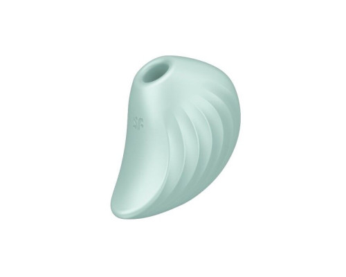 Вакуумний кліторальний стимулятор із вібрацією Satisfyer Pearl Diver Mint (м'ята упаковка)