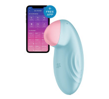 Смарт-вібратор для клітора Satisfyer Tropical Tip Light Blue