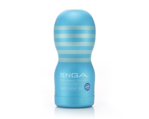 Мастурбатор Tenga Deep Throat Cup Cool Edition с охлаждающей смазкой (глубокая глотка)