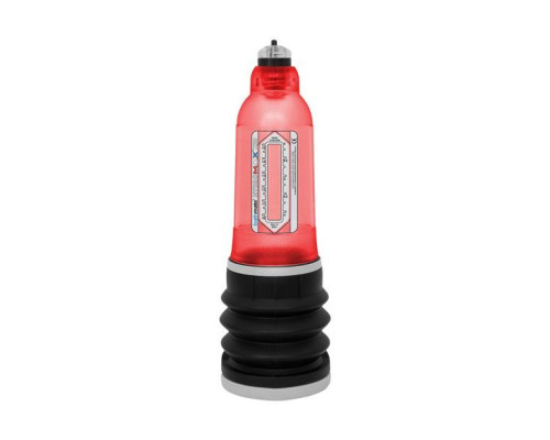 Гідропомпа Bathmate Hydromax 5 Red, для члена довжиною від 7,5 до 12,5 см, діаметр до 4,5 см