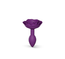 Силіконова анальна пробка Love To Love OPEN ROSES S SIZE - PURPLE RAIN (м'ята упаковка)