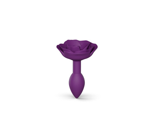 Силіконова анальна пробка Love To Love OPEN ROSES S SIZE - PURPLE RAIN (м'ята упаковка)