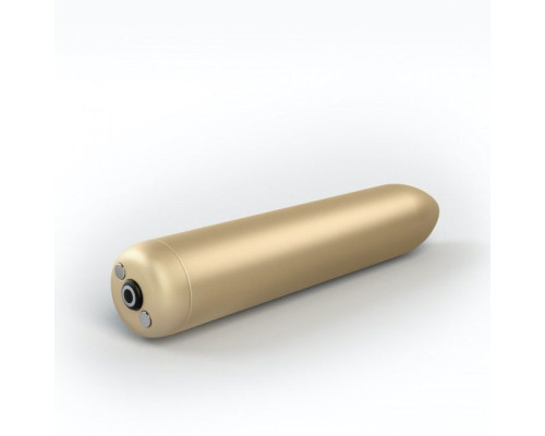 Перезаряжаемая вибропуля Dorcel Rocket Bullet Gold (мятая упаковка)