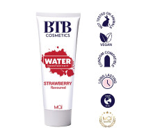 Змазка на водній основі BTB FLAVORED STRAWBERRY з ароматом полуниці (100 мл)