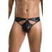 Чоловічі стринги Passion 033 THONG PAUL L/XL Black, під латекс