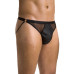 Чоловічі відкриті сліпи Passion 034 OPEN LUKE L/XL Black, екошкіра