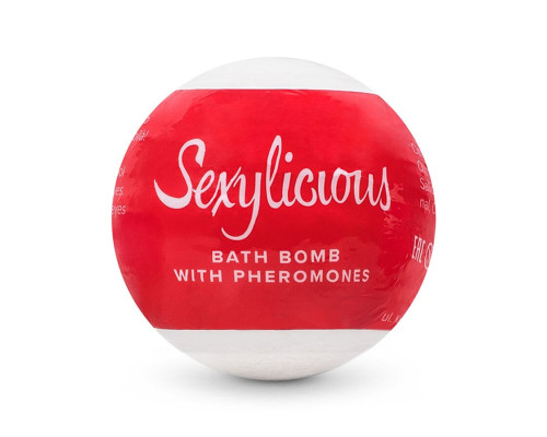 Бомбочка для ванни з феромонами Obsessive Bath bomb with pheromones Sexy (100 г)