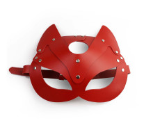 Маска Кішечки Art of Sex - Cat Mask, Червоний