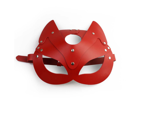 Маска Кішечки Art of Sex - Cat Mask, Червоний