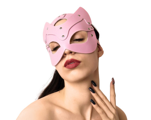 Маска Кішечки Art of Sex - Cat Mask, Рожевий