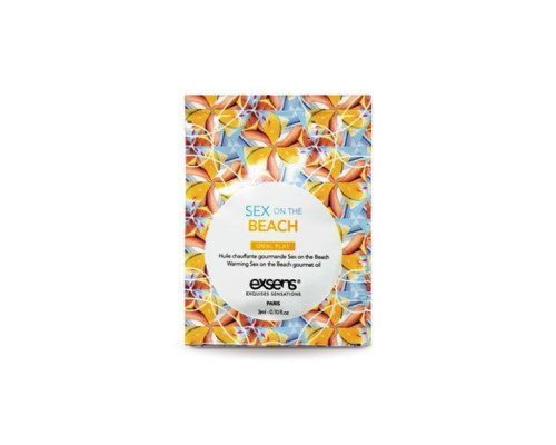 Пробник масажна олія EXSENS Sex On The Beach 3мл (термін 05.2026)