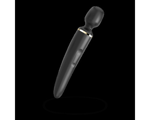 Вібромасажер Satisfyer Wand-er Woman (Black/Gold) (м'ята упаковка)