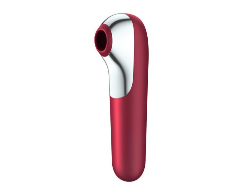 Смарт вибратор и вакуумный стимулятор 2-в-1 Satisfyer Dual Love Pink (мятая упаковка)