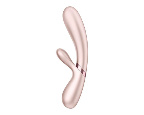 Смарт вібратор-кролик із підігрівом Satisfyer Hot Lover Nude (м'ята упаковка)