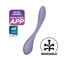 Універсальний смарт-вібратор Satisfyer G-Spot Flex 5+ Lilac
