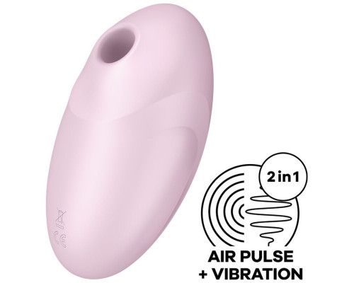 Вакуумний стимулятор з вібрацією Satisfyer Vulva Lover 3 Pink