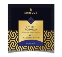 Пробник густої змазки Sensuva - Ultra-Thick Hybrid Formula Blueberry Muffin (6 мл)